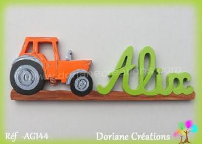 Prénom lettres en bois Alix