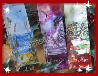 Marque page avec prenoms