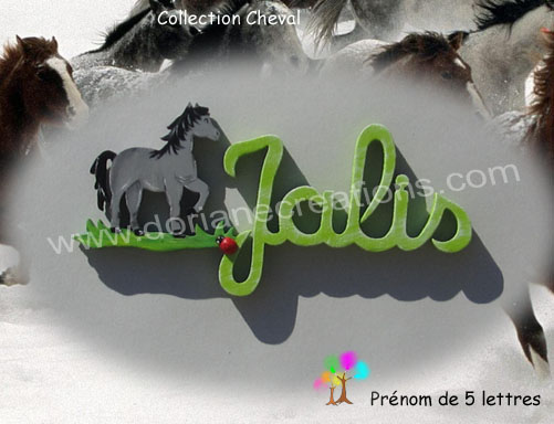 Prenom cheval 5l 1