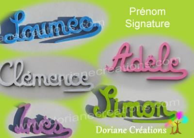 00 - Prénom bois signature