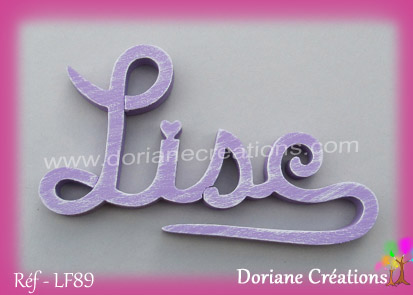 Prenom fille lise signature