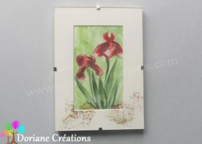Sous-verre 13x18 cm iris